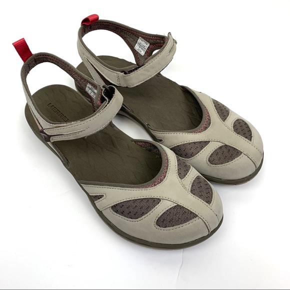 merrell sandals closed toe